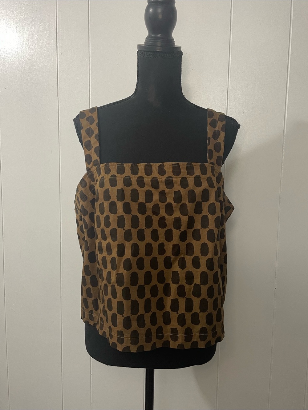 Everlane Organic Cotton Leopard Print 2-Piece Set | Top size 16 + Shorts size 14 - Picture 2 of 9